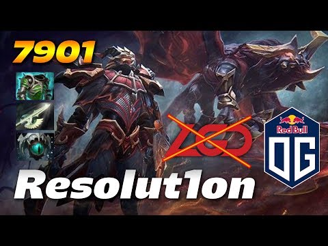 Resolut1on Dragon Knight - OG vs LGD - Dota 2 Pro Gameplay