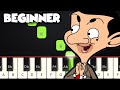 Mr. Bean Animated Theme Song | BEGINNER PIANO TUTORIAL + SHEET MUSIC by Betacustic