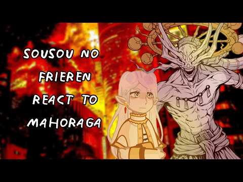 Sousou No Frieren React To Mahoraga || Gacha React