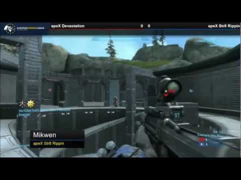 EGL5 : Halo Reach : Apex Devastation vs Str8 Rippin'  : Map 1 - WB Final