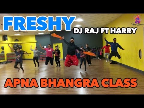 👳🏽FRESHY | DJ Raj ft Harry | Apna Bhangra Class 2019 | Mukesh Choreography