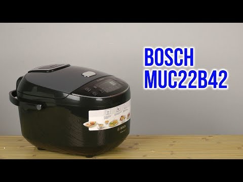 Мультиварка Bosch MUC22B42 черный - Видео