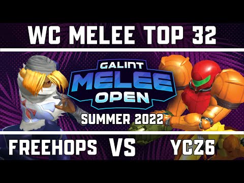FreeHops (Sheik) vs ycz6 (Samus) - West Coast Melee Top 32 - GMO Summer '22