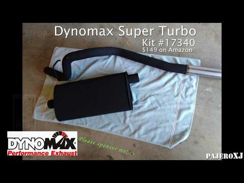 Dynomax Super Turbo XJ Exhaust Install - 1999 Jeep Cherokee