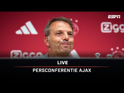 PERSCONFERENTIE AJAX in aanloop naar DE KLASSIEKER⚔️ | LIVE
