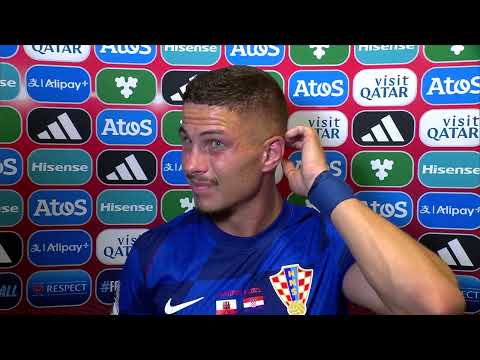 Franjo Ivanović after the win against Gibraltar