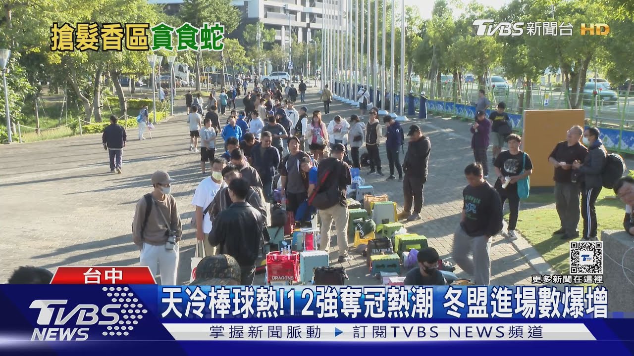 天冷棒球熱！12強奪冠熱潮　冬盟進場數爆增