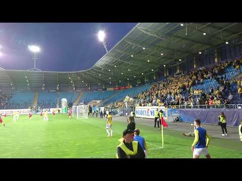 Motor Lublin - Soła Oświęcim 17/18 - "Żółto biało niebieska banda"