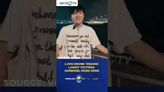 2.000 Drone Hiasi Langit Hong Kong Rayakan Festival Chung Yeung