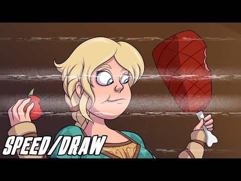 Speed/Draw: Astrid Before and After (1)