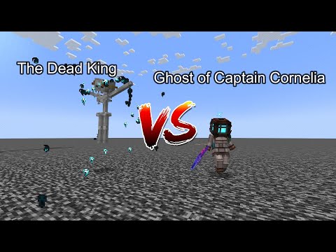 Crazy Small Mob Battle - The Dead King vs Ghost of Captain Cornelia  Mob Battle  Minecraft