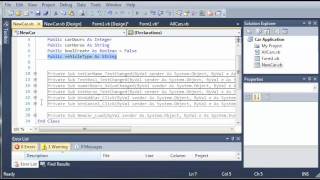 Visual Basic Tutorial - 122 - Car Part 17 Creating And Accessing Different Car Types