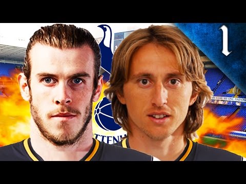 BALE, MODRIC SIGN! FIFA 17: SPURS CAREER MODE EP. 1