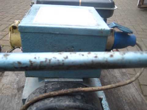 Kubota/MAG generator on load test