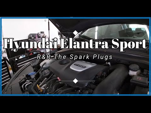 Hyundai Elantra Sport Spark Plugs 1.6L Turbo HKS Spark Plugs