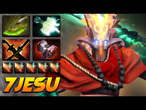 7jesu Juggernaut Blademaster - Dota 2 Pro Gameplay [Watch & Learn]