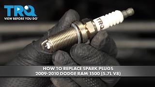 How to Replace Spark Plugs 2009-2010 Dodge Ram 1500 (5.7L V8)