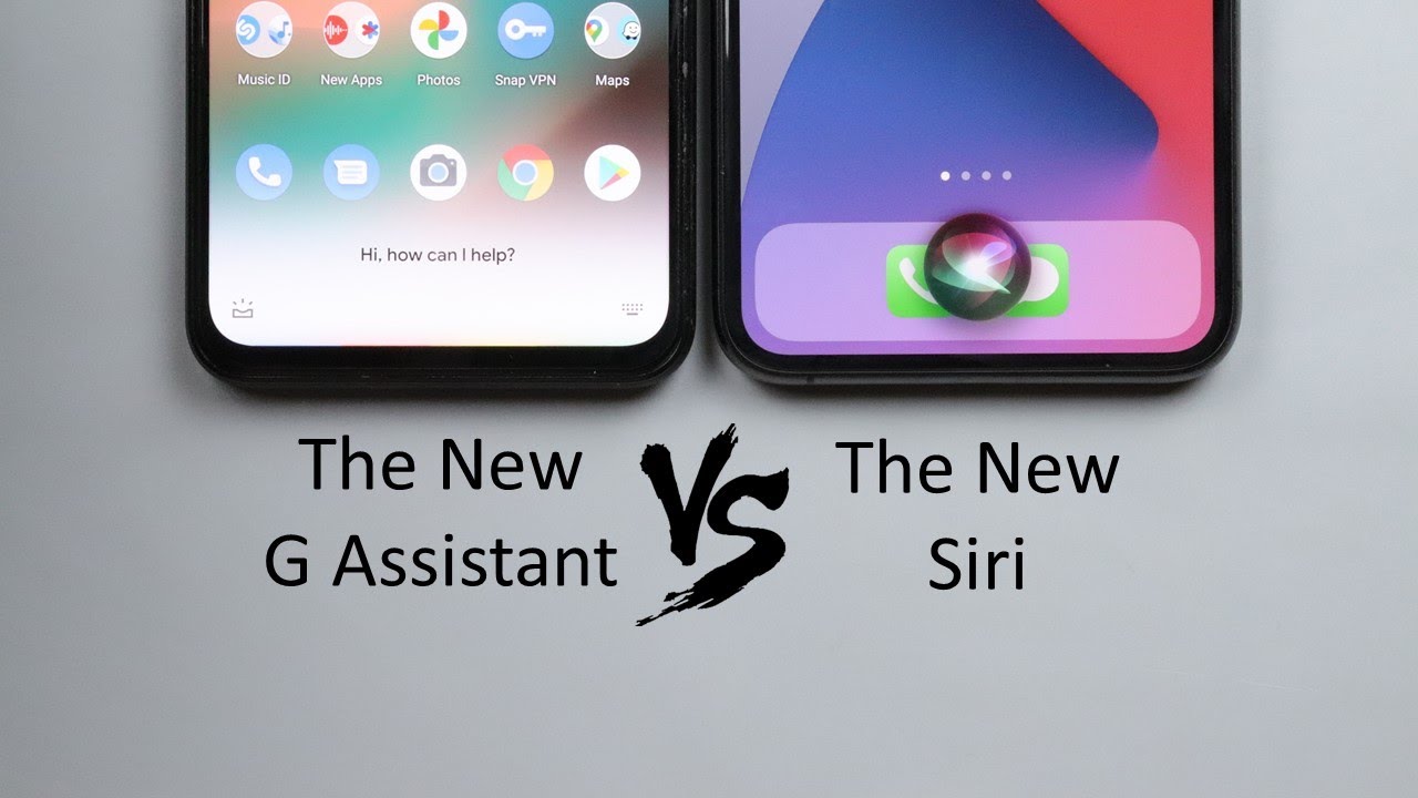 Siri in iOS 14 vs The New Google Assistant - On Pixel 4 XL & iPhone 11 Pro Max (2020 Refresh)