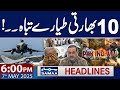 Pak India War Update 6 PM News Headlines 7 May 2025 SAMAA TV
