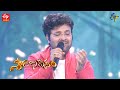 Yeduta Nilichindi Choodu Song Sri Krishna Performance Swarabhishekam 10th July 2022 ETV Telugu
