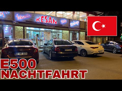Mit dem E500 V8 | fahren wir in Zonguldak EREGLI