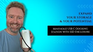 The Ultimate Desk Upgrade: Minthouz USB-C Docking Station with Built-in SSD!