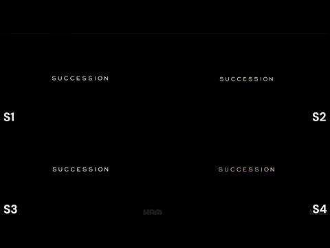All Succession opening credits at the same time