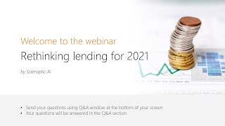 Webinar: Rethinking lending for 2021