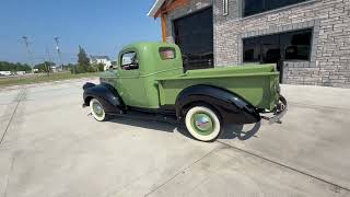 1946 Chevrolet 1/2 Ton Pickup Exterior Walk Around