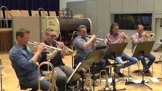 Yamaha Europe Trumpet All Stars: rehearsal of GET IT ON (Bill Chase)