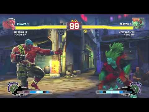 SSF4: Wildcat (Hakan) VS UndreamtArc (Blanka)
