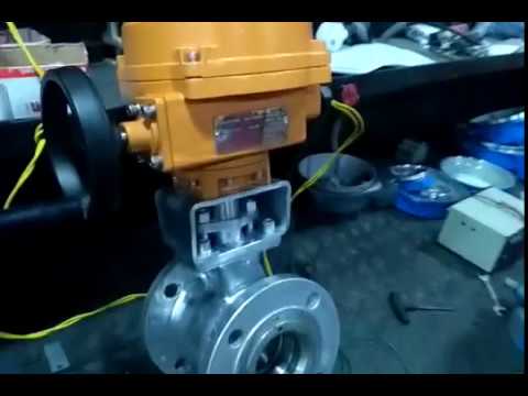 Motorized Pump Testing Control Valve