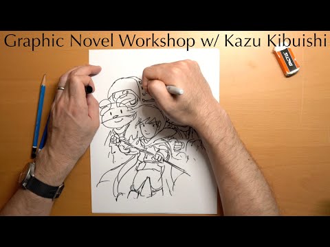 Kazu Kibuishi - AMULET Graphic Novel Workshop #1