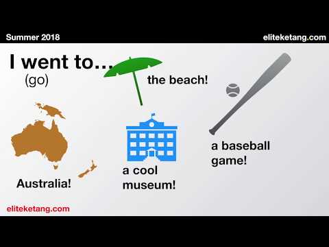 ESL Lessons - Talk about your summer - How was your summer?