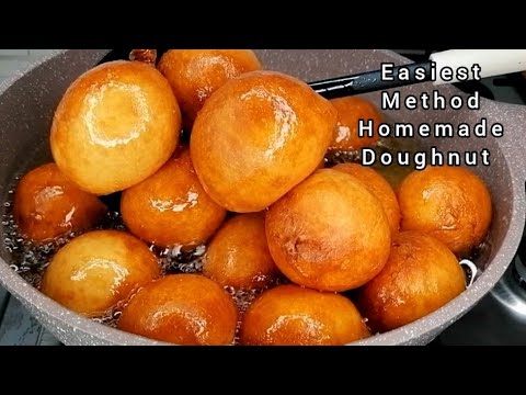 How to Make Doughnuts In Less Than 30 Minutes! Drop Doughnuts Recipe, Very Quick, Easy and Delicious