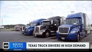 Texas truck drivers in high demand