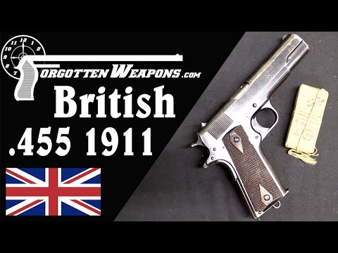WW1 British Contract M1911 in .455 Webley Self-Loading