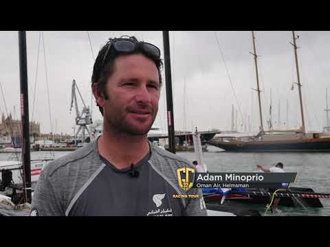 GC32 Day 2 Copa del Rey MAPFRE - Oman Air flies past Alinghi in light airs of Palma