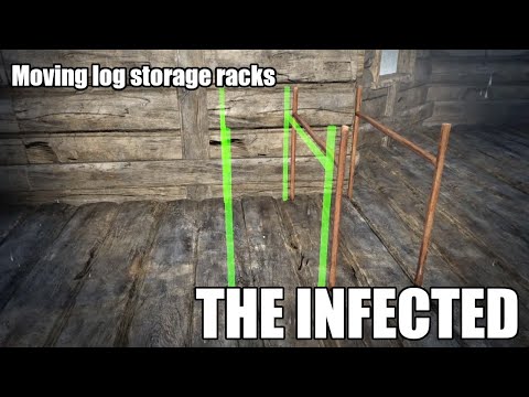 The Infected S8E30 - Gathering ore and moving log storage racks | Beta Branch Version 13