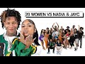 20 WOMEN VS 2 INFLUENCERS NADIA JAYC