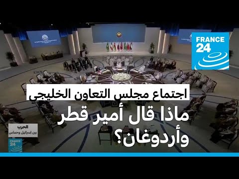 غزة ماذا قال أمير قطر وأردوغان في اجتماع مجلس التعاون الخليجي بالدوحة؟
