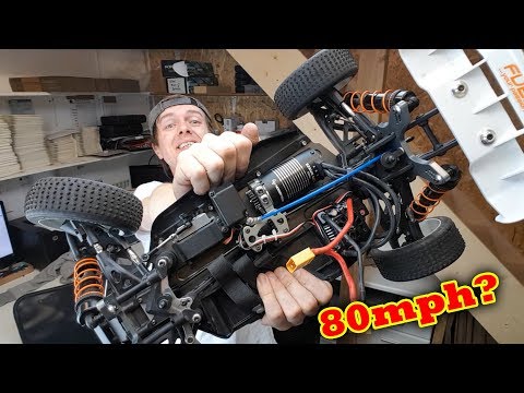 Hobao Hyper VS 7075 Race Chassis And 2200kv Hobbywing Max 8 Combo