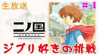 ＜SONY信者＞任天堂Switch　ジブリ好きが挑戦していく！ ＃１(Ni no Kuni: Wrath of the White Witch)