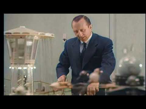 Schweizer Filmwochenschau 1959: Die Basler Herbstmesse als Modell (coloriert)