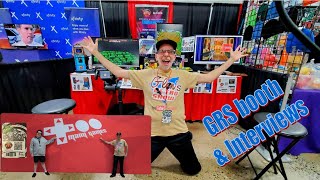 GRS booth and interviews & Too Many Games!