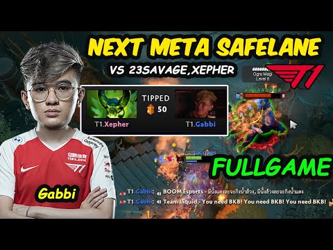 T1.Gabbi New Meta Safelane Hero vs 23savage Morphling Xepher Dota 2 Perspective FULLGAME 7.31b