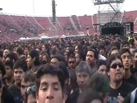 IRON MAIDEN CHILE 2013.Secuencia de Videos desde la previa, Ghost, Slayer y Iron Maiden. 2013