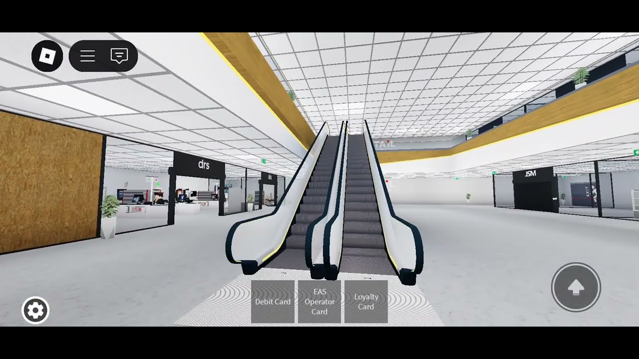 KONE Travel Master 110 Escalator at Retail Testing Place In Roblox (Retail Area)