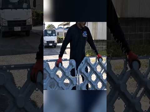 Japan's Perforated Roads Technology! #engineering #sciencefacts