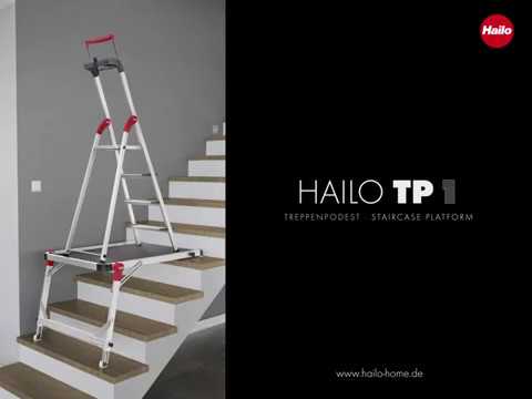 Hailo TP1 Treppenpodest für Renovierung und Dekoration - Arbeiten leicht gemacht